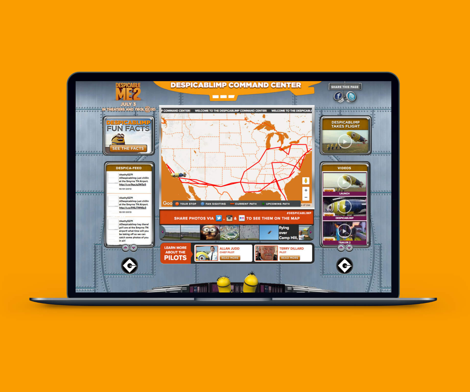 Image of Despicablimp Homepage